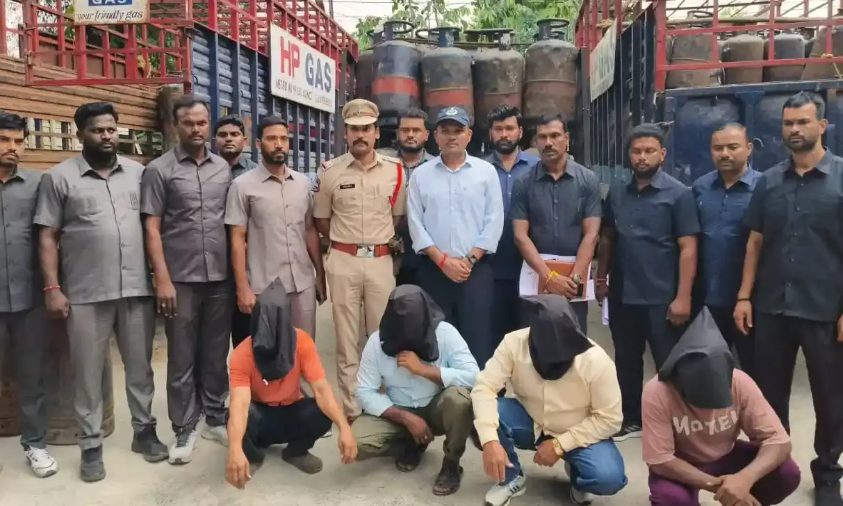 Hyderabad LPG scam: 10 held for storing cylinders in graveyard, selling at inflated prices; 414 seized