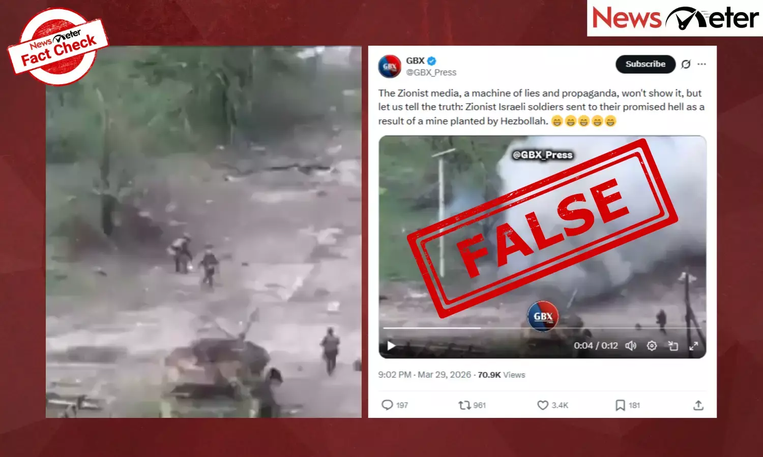 Fact Check: US-Iran war– Mine explosion kills Israeli soldiers? No, here are the facts