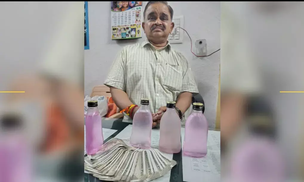 Sri Satya Sai district Tahsildar Sreedhar caught red-handed accepting Rs 20,000 bribe
