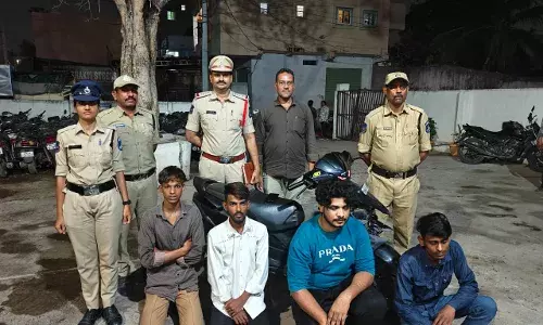 4 youths arrested for reckless bike stunts on busy road in Attapur