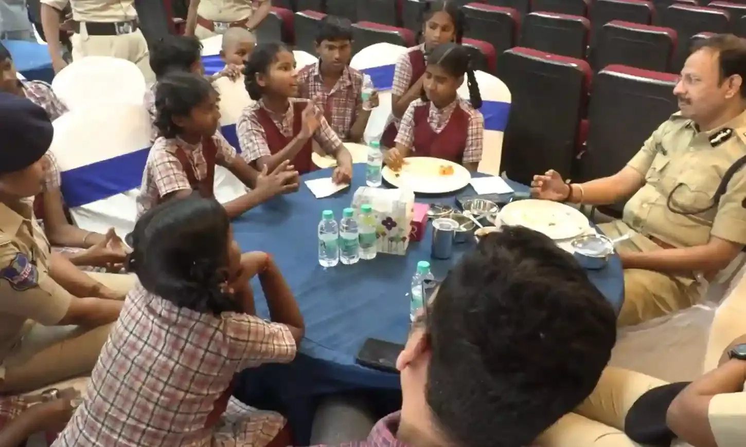 What is ‘A Day with CP’ that Hyderabad Police launched for students