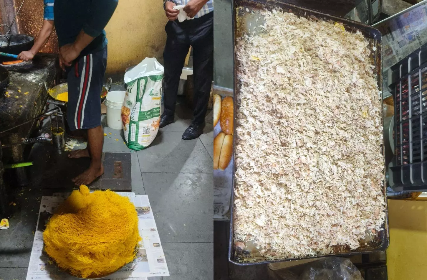 Crackdown on spurious food: Illegal, unhygienic bakery in Golconda busted, owner arrested Crackdown on spurious food: Illegal, unhygienic bakery in Golconda busted, owner arrested