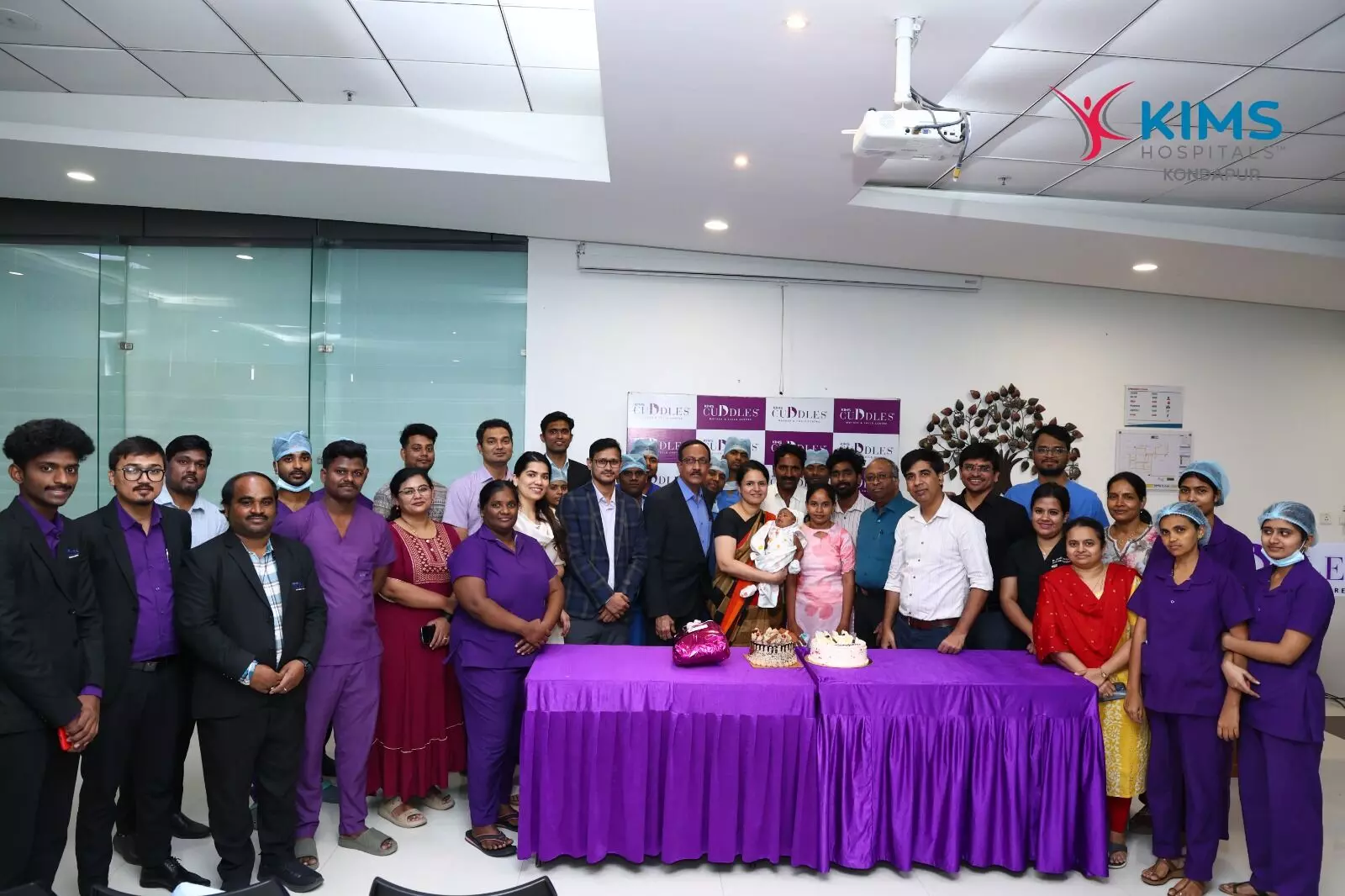 Rare heart defect in two-month-old infant successfully treated at KIMS Cuddles, Kondapur Rare heart defect in two-month-old infant successfully treated at KIMS Cuddles, Kondapur