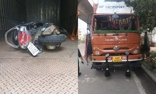 Hyderabad horror: Woman killed after DCM drags scooty for 1 km in Madhapur, husband critical