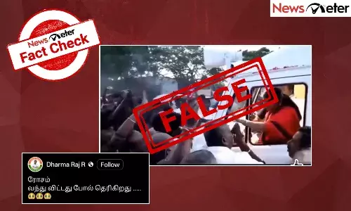 Fact Check: பிரச்சாரத்திற்கு தூத்துக்குடி சென்ற கனிமொழியை மக்கள் விரட்டியதாகப் பரவும் காணொலி? உண்மை அறிக