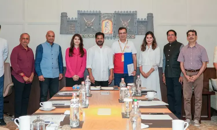 CM Revanth unveils plan to position Hyderabad as role model for sports in India CM Revanth unveils plan to position Hyderabad as role model for sports in India