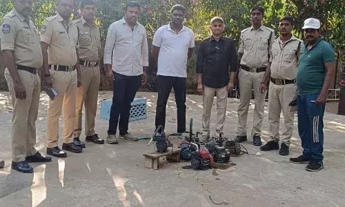 Illegal water pipeline connections busted in SR Nagar, seven motors seized