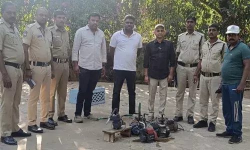 Illegal water pipeline connections busted in SR Nagar, seven motors seized