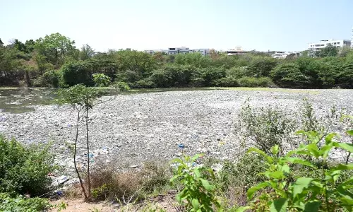 Once a freshwater source, sewage and plastic are now choking Banjara Lake; HYDRAA steps in