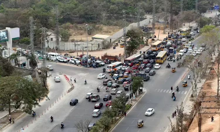 Driving near IIIT Hyderabad? Expect traffic diversions for a year Driving near IIIT Hyderabad? Expect traffic diversions for a year