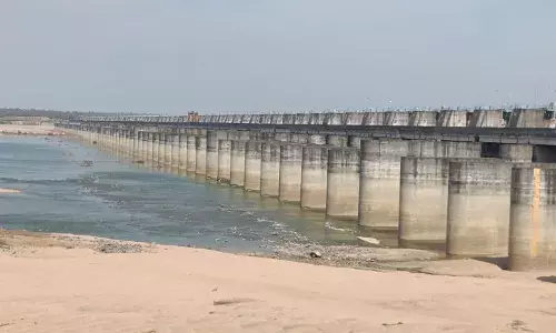 Kaleshwaram project:  CM Revanth issues orders to restore damaged Medigadda, Annaram, Sundilla barrages