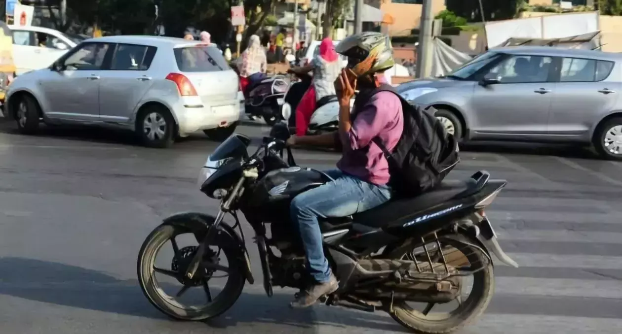 Caught on phone while driving, 6,000 motorists booked across Hyderabad