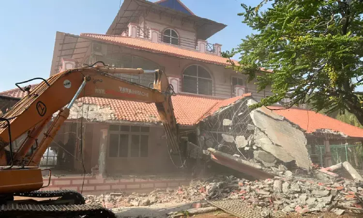 HYDRAA demolishes illegal structures in Ameenpur; Rs 15,000 Cr land mafia exposed