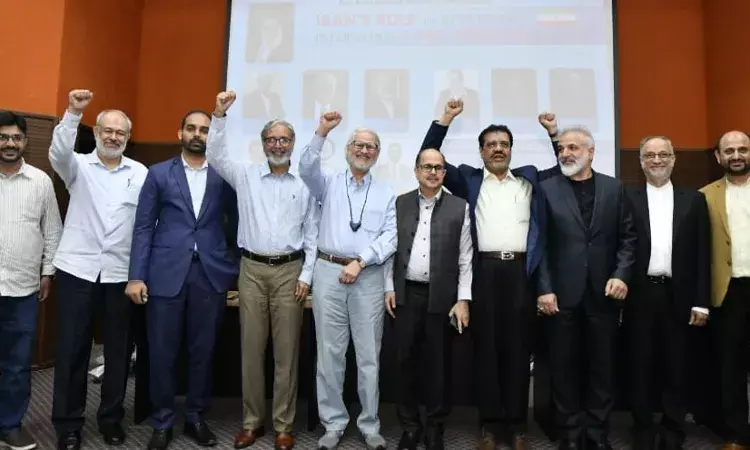 Iran pushing for peace with 10-point plan: Former Lieutenant Governor Najeeb Jung in Hyderabad