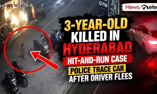 3-Year-Old Killed in Hyderabad Hit-and-Run, Police Trace Car After Driver Flees 3-Year-Old Killed in Hyderabad Hit-and-Run, Police Trace Car After Driver Flees
