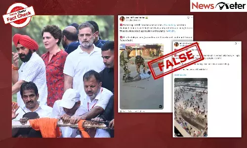 Fact Check: Delhi Police open fire at Rahul Gandhi, Indian Army assault anti-CEC protester? No, videos are old, unrelated Fact Check: Delhi Police open fire at Rahul Gandhi, Indian Army assault anti-CEC protester? No, videos are old, unrelated