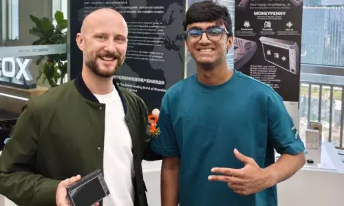 Hyderabad engineer Aarav Garg helps develop Persona’s screenless, voice-enabled AI wristband