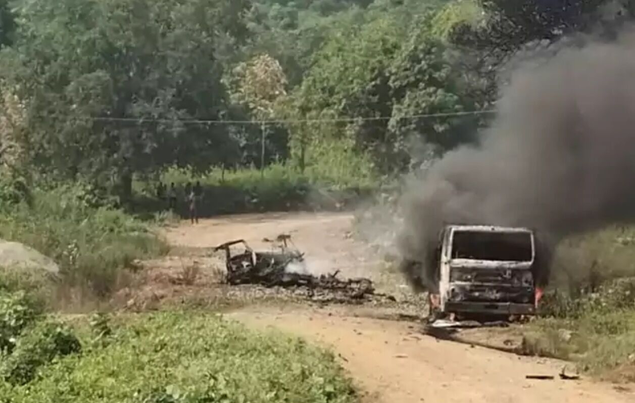 Meter Exploding Alluri Sitarama Raju: Explosion at road construction site leaves 5 dead ...