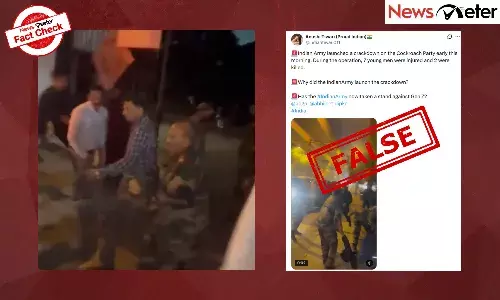 Fact Check: Indian Army crackdown on CJP, 2 dead? No, find the truth about the video here Fact Check: Indian Army crackdown on CJP, 2 dead? No, find the truth about the video here