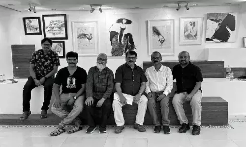 Hyderabad: Six artists explore boundaries of drawing at Beyond Black & White 2.0