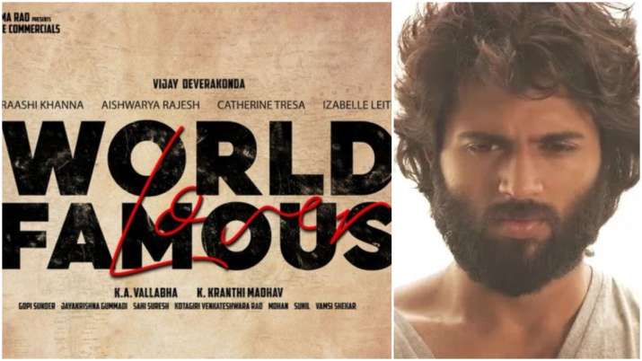 Vijay in World Famous Lover first look looks similar to Arjun Reddy Vijay in World Famous Lover first look looks similar to Arjun Reddy