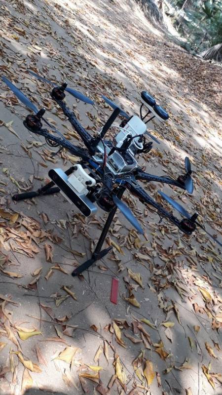 'eye In The Sky'drone Device Developed By A Team From Cfi Iit Madras