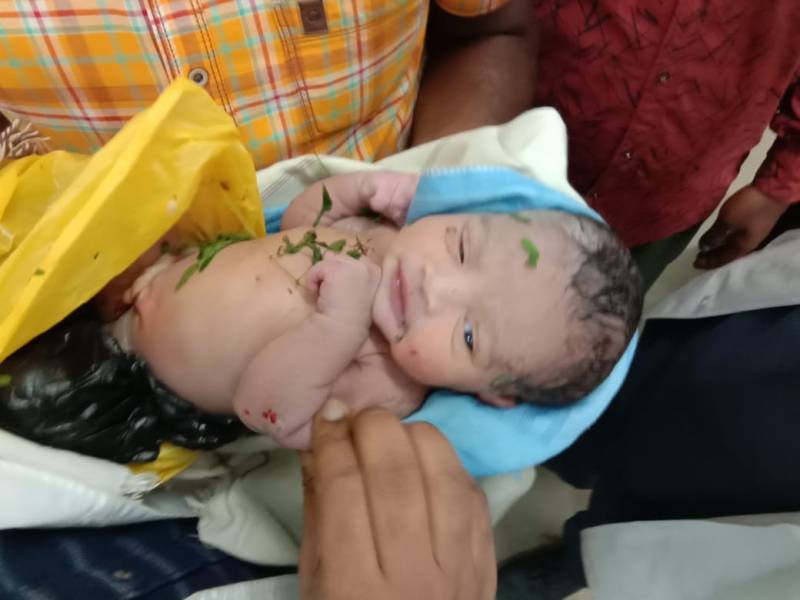 NIMS doctors celebrate b'day of rescued baby