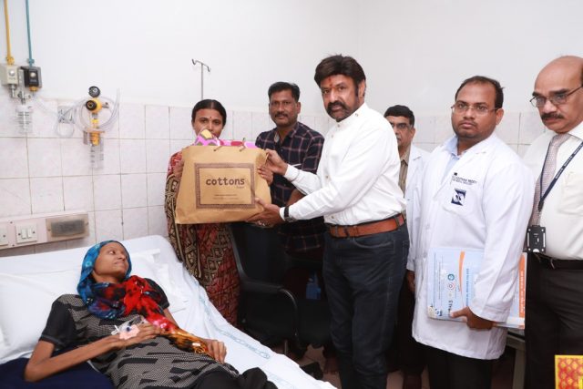 Balakrishna Offers Free Cancer Treatment To Poor Girl Swapna From Anantapur