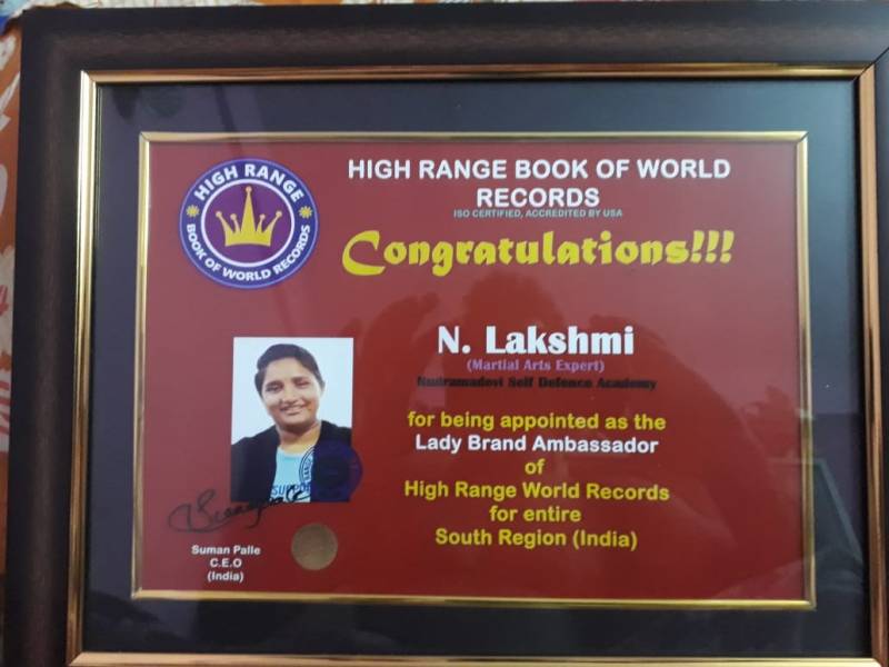 N lakshmi Lady ambassador