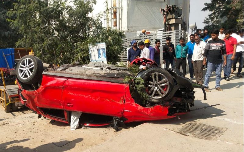 Biodiversity flyover accident, Car