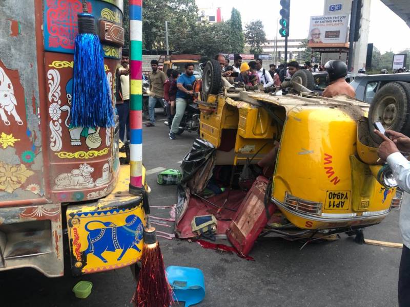 Bhashyam High School student Accident