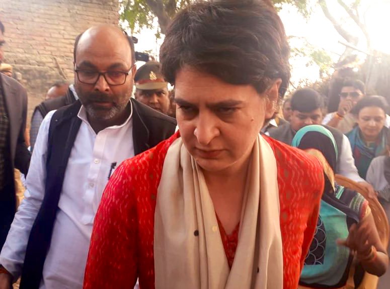 Priyanka gandhi unnao rape