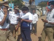 Man who claimed to be nephew to KCR challaned Rs 800