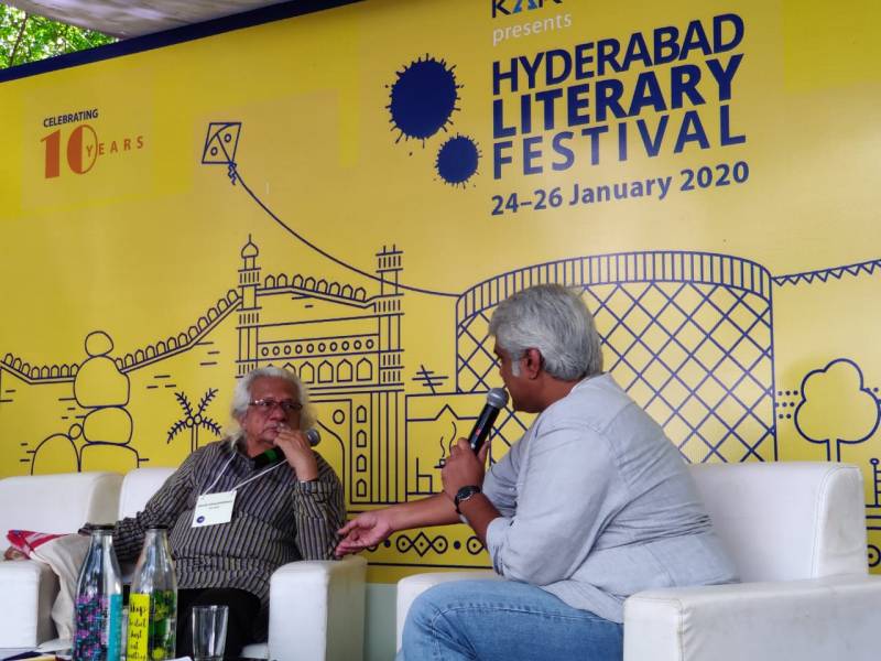 adoor gopalakrishnan speaks at hyderabad literary fest