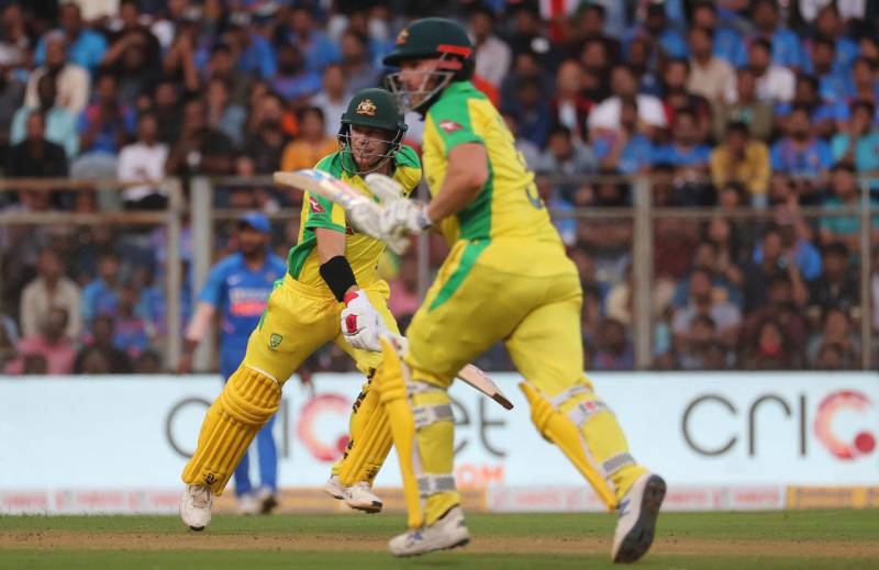 Australia defeats India in a one sided contest by ten wickets, takes 1-0 lead