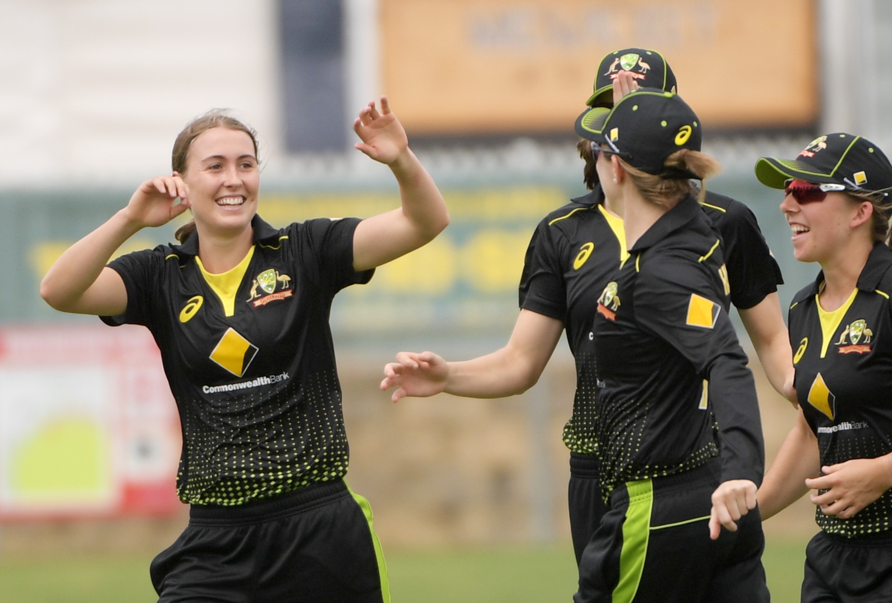 Australia women beat India women by 4 wickets in a close encounter