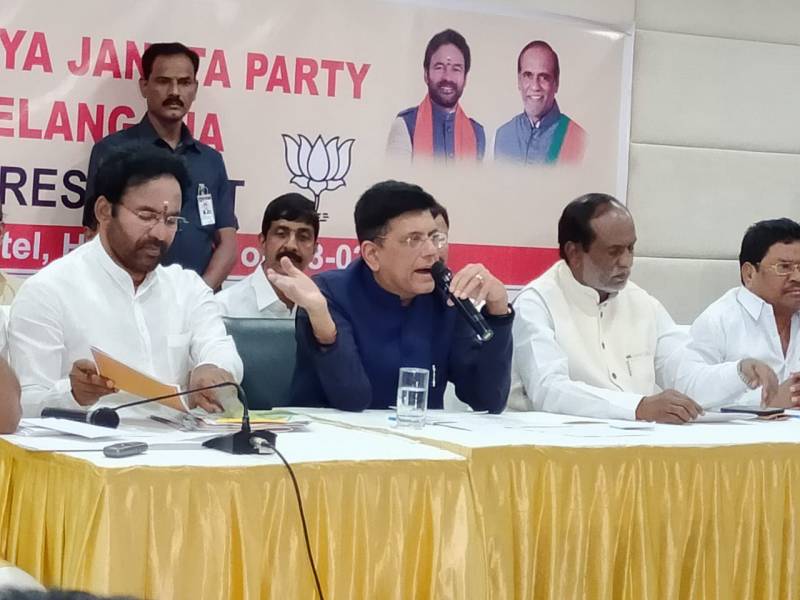 Railway minister sees Owaisis influence on KCRs stance on CAA Railway minister sees Owaisis influence on KCRs stance on CAA