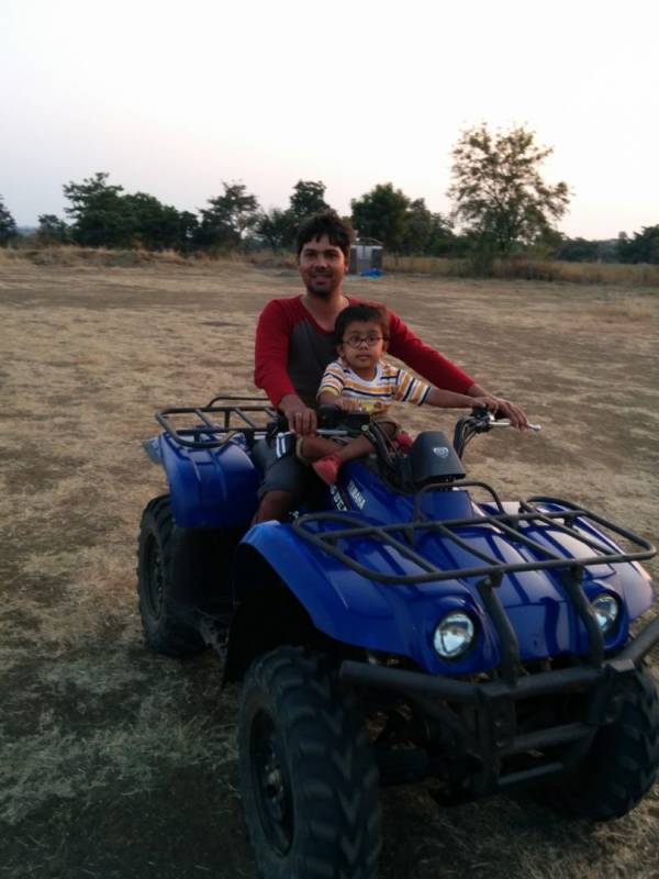 Pranay With His Son