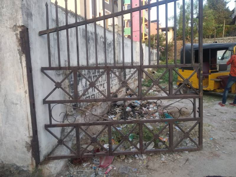 School gate collapses, kills 12-year-old in Borabanda, Hyderabad School gate collapses, kills 12-year-old in Borabanda, Hyderabad