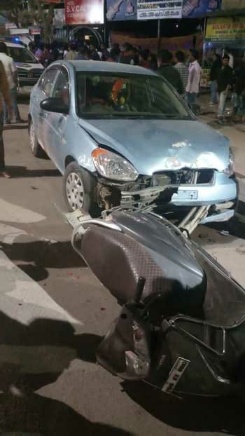 One killed after `tipsy’ businessman rams car into hotel One killed after `tipsy’ businessman rams car into hotel
