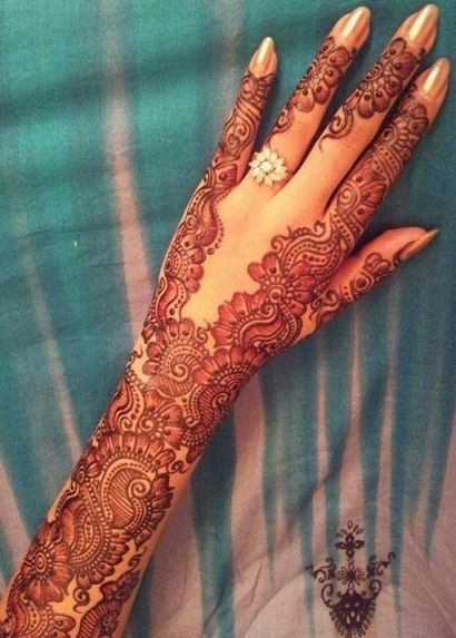 Mehndi Designs By Maryam - Simple & Easy Bracelet Style Mehndi Design Design  # 332 Like Our Page....... | Facebook