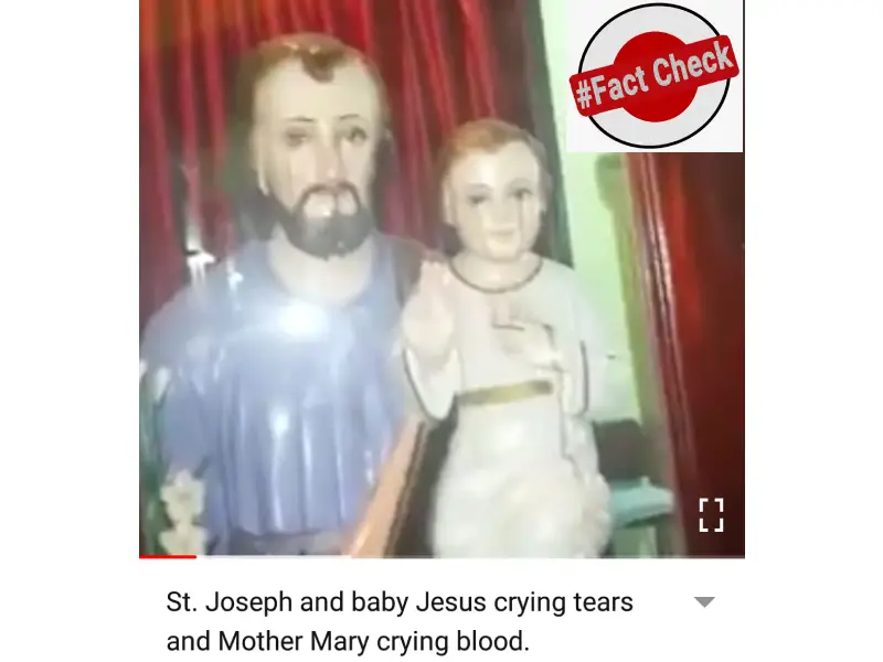 jesus crying blood tears