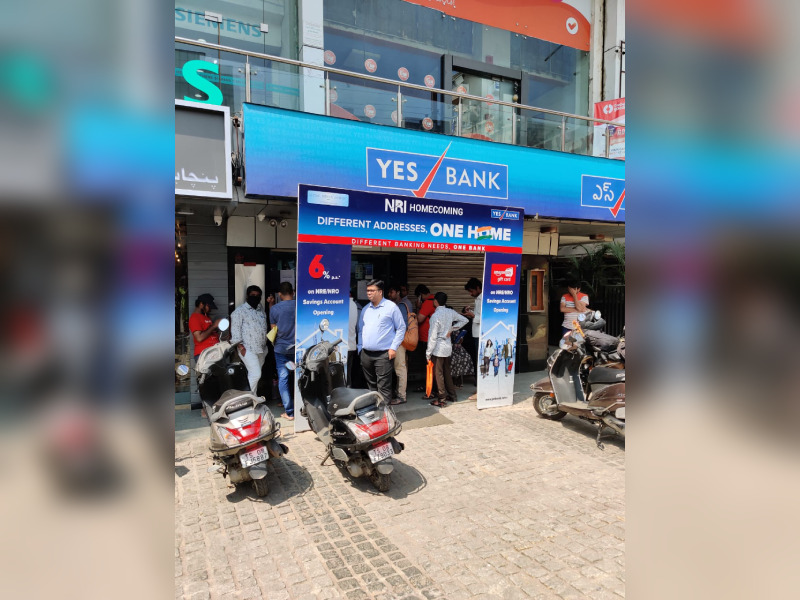 Yes Bank crisis: Account holders queue up for withdrawals in Hyderabad