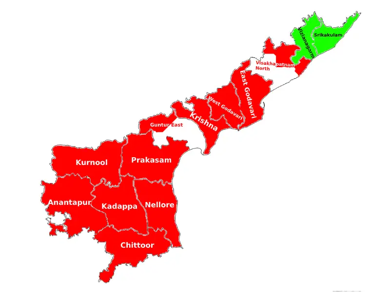 Andhra Red Zone