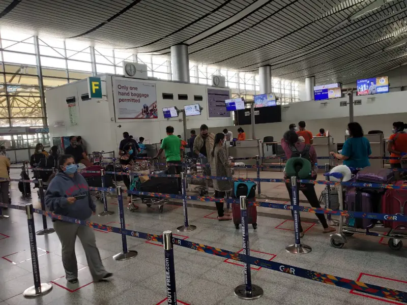 Hyderabad Airport Foreign National Evacutaion, evacuation flights
