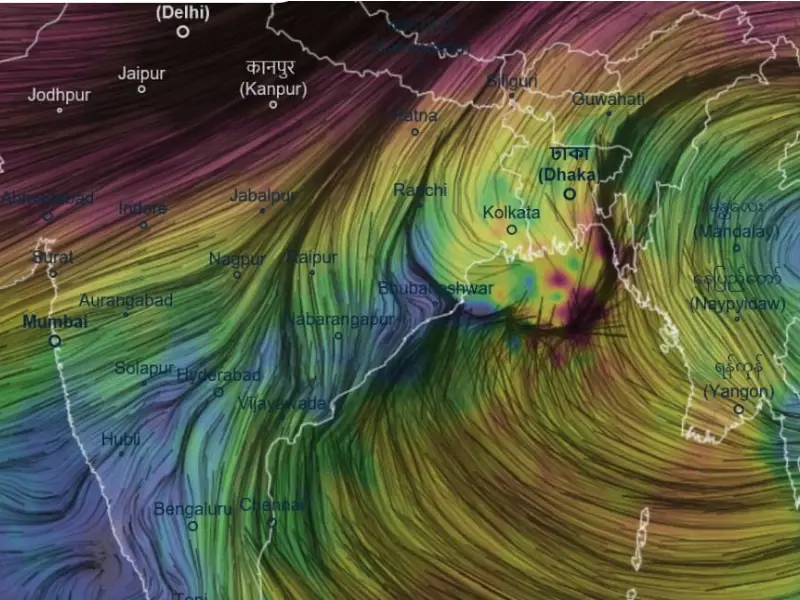 Cyclone Bay of Bengal