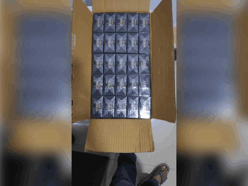DRI seize illegal foreign cigarettes worth more than Rs. 2 crore in Vijayawada DRI seize illegal foreign cigarettes worth more than Rs. 2 crore in Vijayawada
