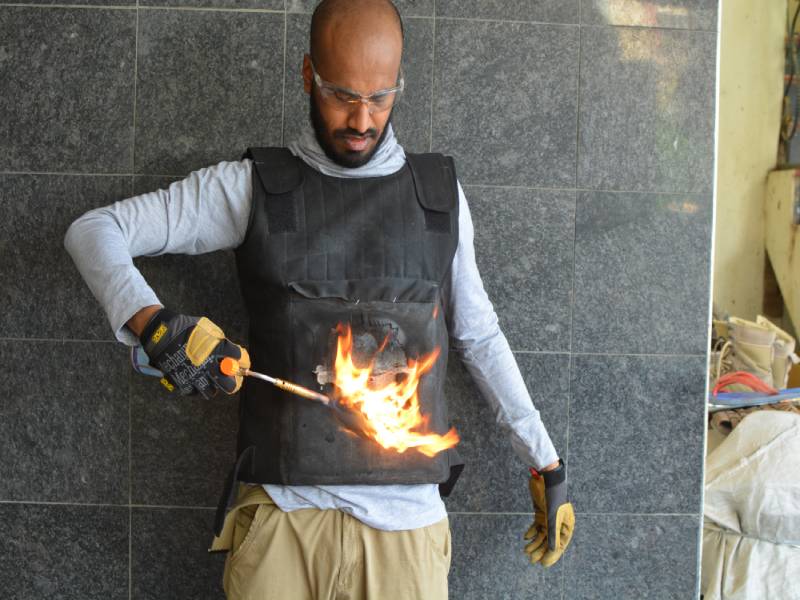 This Hyd start-up’s ‘Tardigrade’ jacket can endure 1000 degree Celsius plus temp