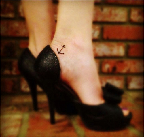 Anchor Temporary Tattoo - Etsy