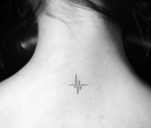 Tattoos Ahoy - The heartbeat line can be a symbol of... | Facebook